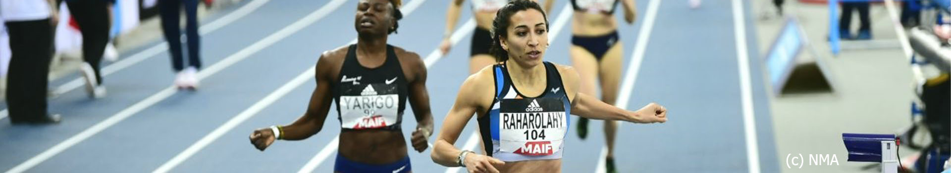 AGNÈS RAHAROLAHY DÉCROCHE L'OR SUR 800M